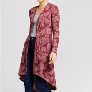 Target Knox Rose Floral Jacquard Duster